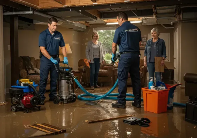 Basement Water Extraction and Removal Techniques process in Oakland, NJ